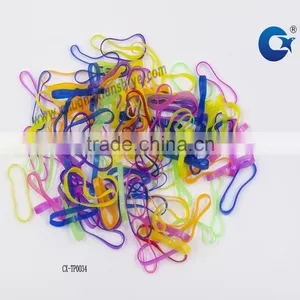 Colour Elastic Hair Bands thumbnail-1