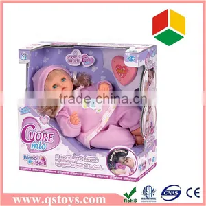 Creative Design ABS Functional Plastic Baby Doll Girl for Sale With EN71 thumbnail-1