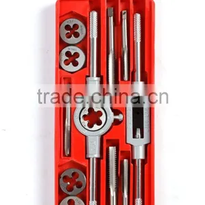 OK-tools 12Pcs Thread Cutting Tools Tap And Die Set, thumbnail-3