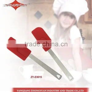 Chef's Good Hlper Baking Tools Silicone Scraper With Stainless Steel Handle thumbnail-1