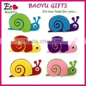 Fashion Decorative Wall Sticker , 3D Animal Kindergarten Children Room Snail Wall Stick thumbnail-1