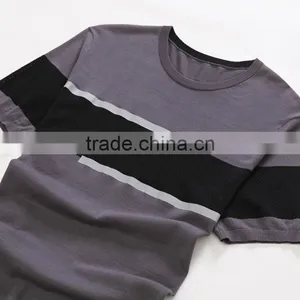 Custom Brand Color Combination Slim Cotton Plain t Shirt thumbnail-5