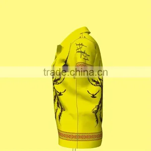 Wholesale Screen/heat Transfer Print Custom Design Sports Polo Shirts MQF-003 thumbnail-4
