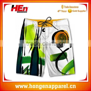 Hongen Apparel 2016 New Arrival Boys Fashion Printing Summer Beach Shorts thumbnail-1