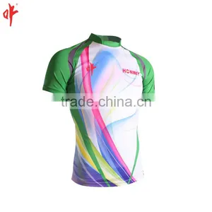 Manufacture Western Heat Transfer Sublimation Football Jerseys,rugby Training Sets,Rainbow Stripes Short Pants thumbnail-5