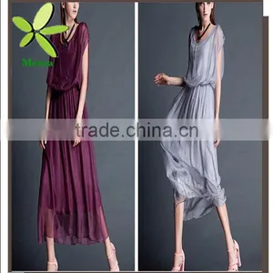 Sexy Wholesale Shenzhen Factory Woman Clothes Export Clothes Maxi Dress thumbnail-1