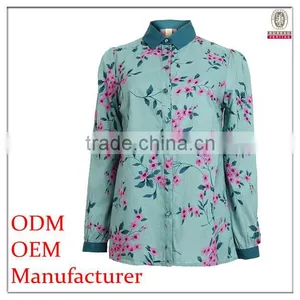 2014 Hot Selling Fashion Office Ladies Ready Made Blouses thumbnail-1