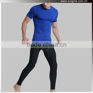Mens/Womens Compression Shirts&Tights Rashguard For Running Sports thumbnail-1