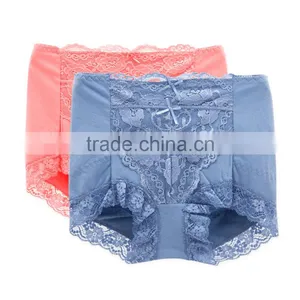 Custom Best Quality 95% Cotton 5% Spandex With Lace Sexy Fancy Woman Underwear thumbnail-1