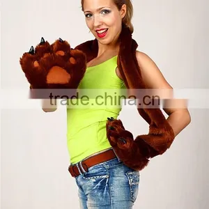 Wholesale Fun Neck Warm Fashion Lady Nepal Cashmere Scarf thumbnail-2