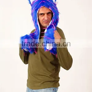 High Quality Hot Sell Popular Alabama Kids Animal Hood Hats thumbnail-1