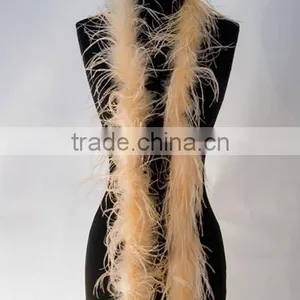 NEW DESIGN STYLISH OSTRICH FEATHER SHAWL thumbnail-1