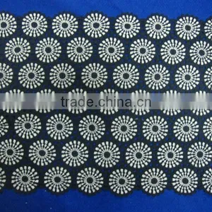100% Cotton Crochet Pattern Design Fabric thumbnail-1