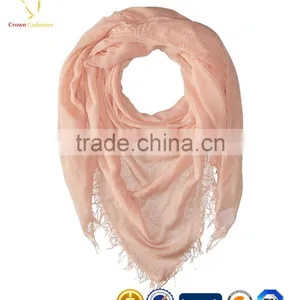 Pure Color Knitting Designer Cashmere Scarves thumbnail-1