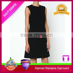 2015 New Design Dress Fashion Knee Length Ladies Casual Dresses thumbnail-3