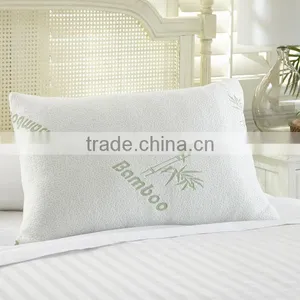 Bamboo Covered Memory Foam Bed Rest Pillows thumbnail-3