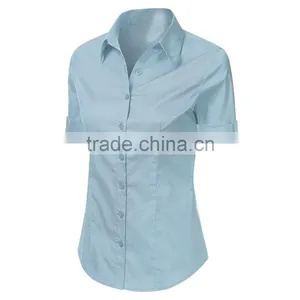 2016 Fashion Business Shirts for Ladies Office Women Working Shirts thumbnail-3