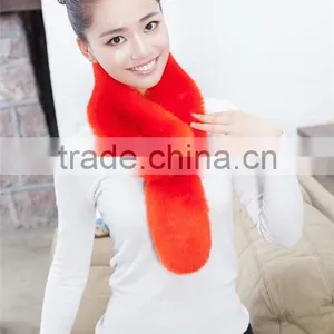 Shooting Autumn and Winter Women's Faux Fox Fur Raccoon Fur Scarf Muffler Scarf Faux Fur Collar thumbnail-5