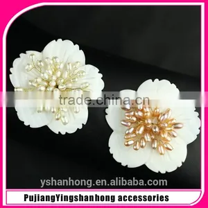 Natural Pearl Joker Temperament Brooch Brooches Awabi Flowers thumbnail-1