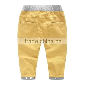 Solid Color Casual Kids Harem Pants for Boys thumbnail-4