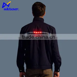 LED Flashing Safety Build Coal Mine Oil Field Navy Blue Work Wear thumbnail-6