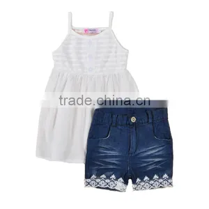 Wholesale 2T-6T 2 Pieces Baby Girl Clothing Set thumbnail-1