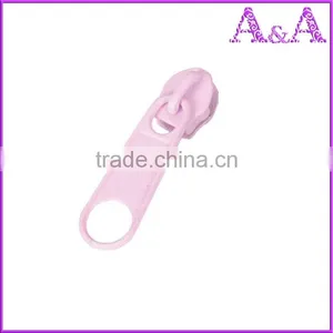 Wholesale Electroplate A/L Nylon Zipper Slider Invisible A/L for Different Style thumbnail-6