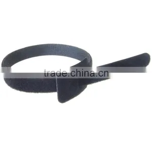 REUSEABLE LOGO PRINTE Hook and Loop NYLON CABLE TIES WITH ROSH AND SGS thumbnail-2