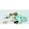 Small Powerful Sintered NdFeB Magnets N42, N45 With Disc Shape Gloden Coat for Machinery thumbnail-1