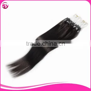 Free Weave Hair Packs,Cheap Brazilian Double Beads Micro Ring Hair Extensions thumbnail-2