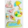 Glitter PVC Custom Holographic Stickers Small For MP3 Players Printable thumbnail-1