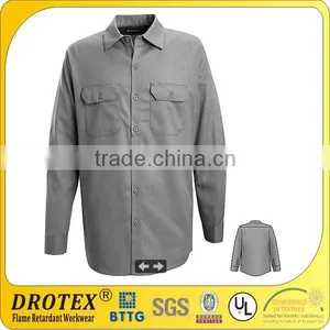 Working Clothing FR Anti-static Clothing WR/OR Cotton Work Shirt Safety Clothing thumbnail-1