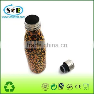Creative New Design Cola Bottle Custom Logo Stainless Steel Vacuum Double Wall Coffee Mug 100%BPA Free thumbnail-1