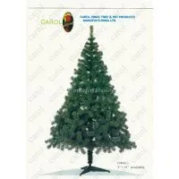 Green Color Christmas Tree thumbnail-1