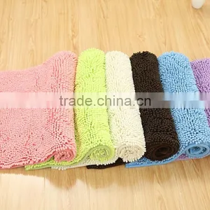 High Qualty Light Colour Tufted Shaggy Bath Rug Made in China for Wholesale thumbnail-5