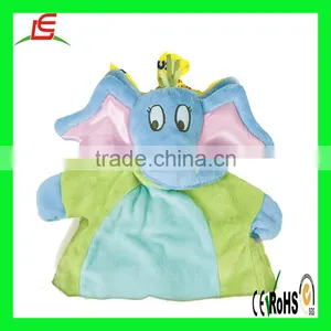 D322 EN71 Custom Stuffed Plush Elephant Baby Cute Animal Blanket thumbnail-5