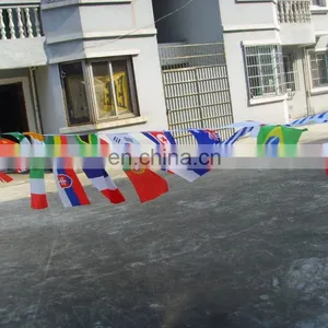Colorful Fabric Bunting Flags/PVC Vinyl PE Flag and Bunting From Wenzhou Fly thumbnail-3