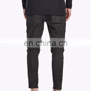 OEM Custom Fashion Cargo Pants Slim Fit Mens Chinos thumbnail-5