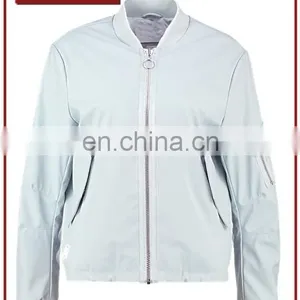 Hot Selling OEM Women Satin MA 1 Satin Bomber Jacket thumbnail-1