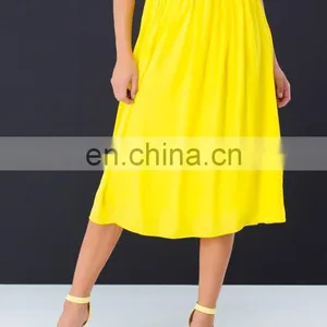 2015 Fashion Women One Piece Chiffon Skirt Party Wear Skirt Design thumbnail-3