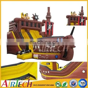 Giant Inflatable Pirate Ship Slide thumbnail-4