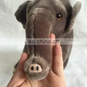 Modicate Delicate Plush Grey Elephant Animal Toy thumbnail-4