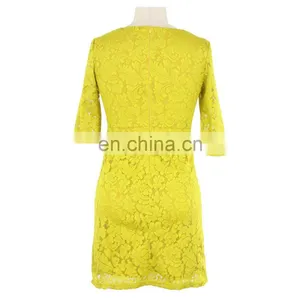2017 Lace Bright Color Women Simple Evening Dress thumbnail-2
