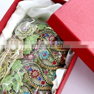 Hot Sale Rhinestone Crystal Clutch Bag/full Stone Clutch Bag for Girls/fashion Clutch Bag thumbnail-3
