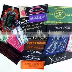 Custom Design Woven Labels for Garment thumbnail-3