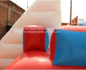 Giant Outdoor Games Inflatable Soap Football Soccer Field for Kids and Adult thumbnail-2