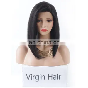 Raw Indian Hair Wholesale Lace Front Wig Preplucked Free Wig Catalogs thumbnail-2