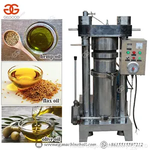 Hydraulic Edible Oil Press and Extraction Machine for Soya Bean Peanut Palm Olive Sesame Rapeseed thumbnail-1