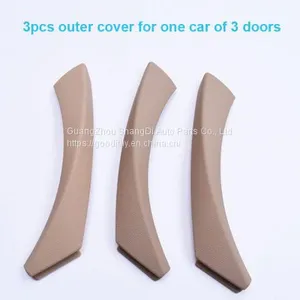 Inner Door Pull Handle Cover Trim Gray Beige Black Left Right For BMW 3 Series E90 E91 E92 316 318 320 325 328i thumbnail-3