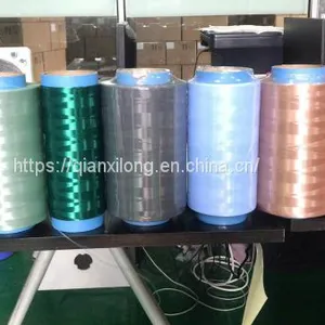 Red Colorful UHMWPE Fiber,high Tenacity Polyethylene Filament Yarn 75D thumbnail-4